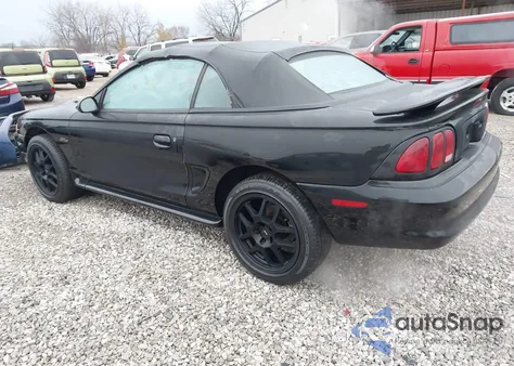 1996 Ford Mustang Gt из США, поврежденный, VIN 1FALP45X2TF185598